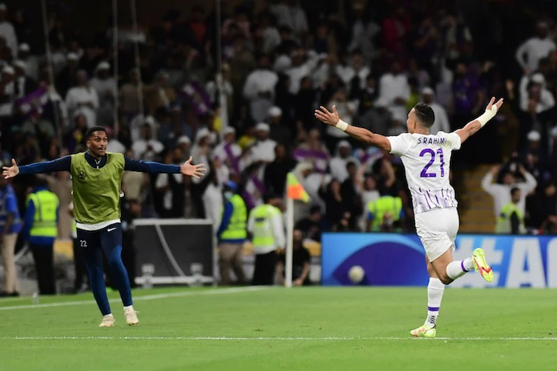 دوري أبطال آسيا: سفيان رحيمي يقصي النصر ورونالدو ويأهل فريقه العين الإماراتي إلى نصف النهائي 1 سفيان رحيمي