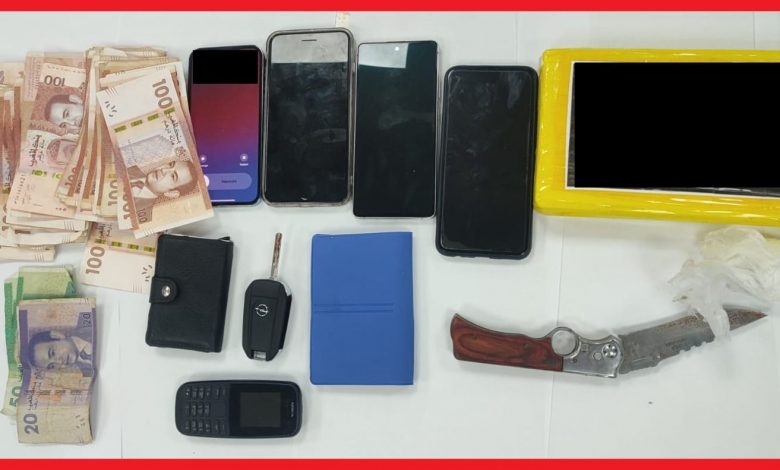 أمن طنجة يوقف 3 أشخاص يشتبه تورطهم في حيازة وترويج مخدر الكوكايين 1 tanger cocaine