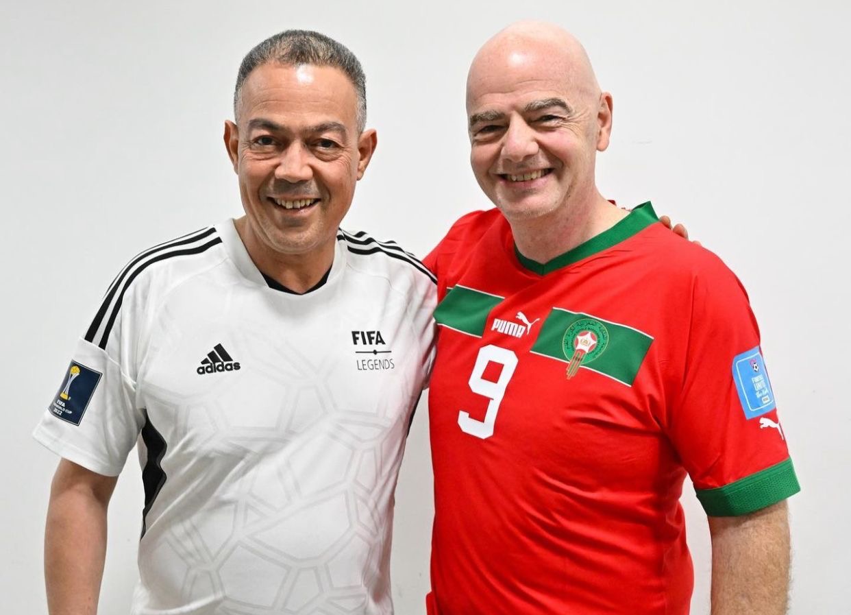 رئيس "الفيفا" جياني انفانتينو يعلن حضوره نهائي كأس إفريقيا للصالات ويبدي إعجابه الكبير بالمغرب (تدوينة) 1 انتفانتينو ولقجع