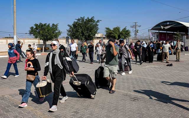 إجلاء فوج جديد يضم 86 من المواطنين المغاربة وأسرهم من قطاع غزة