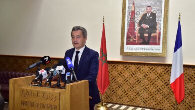 وزير الداخلية الفرنسي جيرالد دارمانان