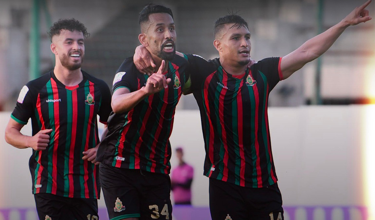 البطولة الاحترافية.. الجيش الملكي يَدٌكُّ شباك الشباب السالمي بثلاث أهداف مقابل هدف 1 الجيش الملكي