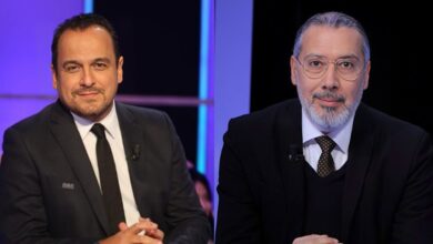 الصحافيان التونسيان مراد الزغيدي وبرهان بسيس