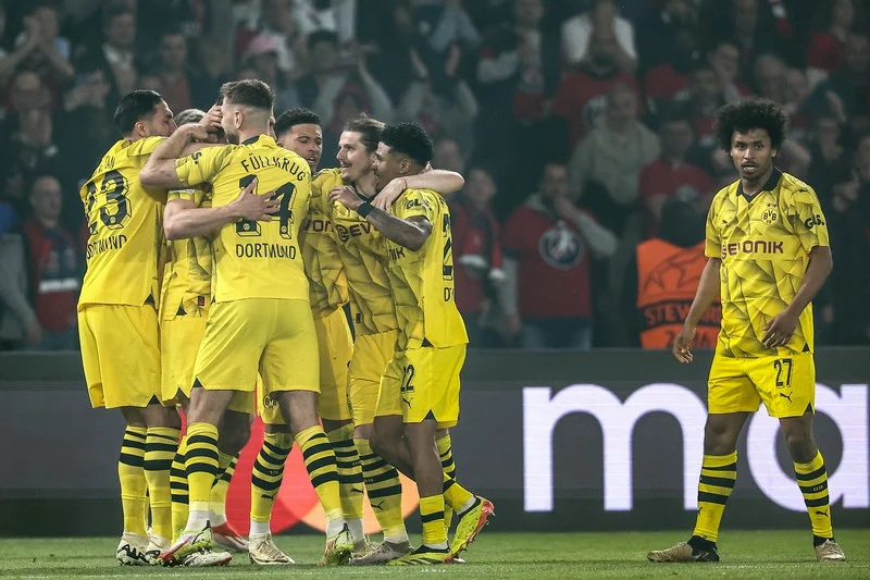 دورتموند يقصي باريس سان جرمان من دوري أبطال أوروبا 1 dortmund psg