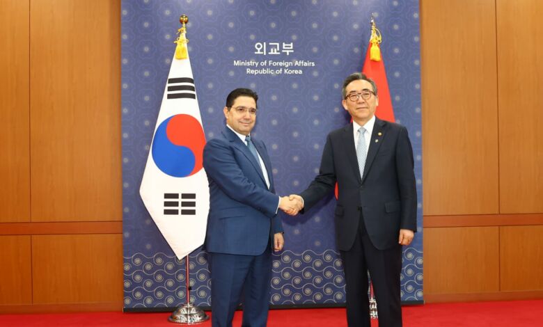 ناصر بوريطة يتباحث بسيول مع نظيره الكوري 1 بوريطة
