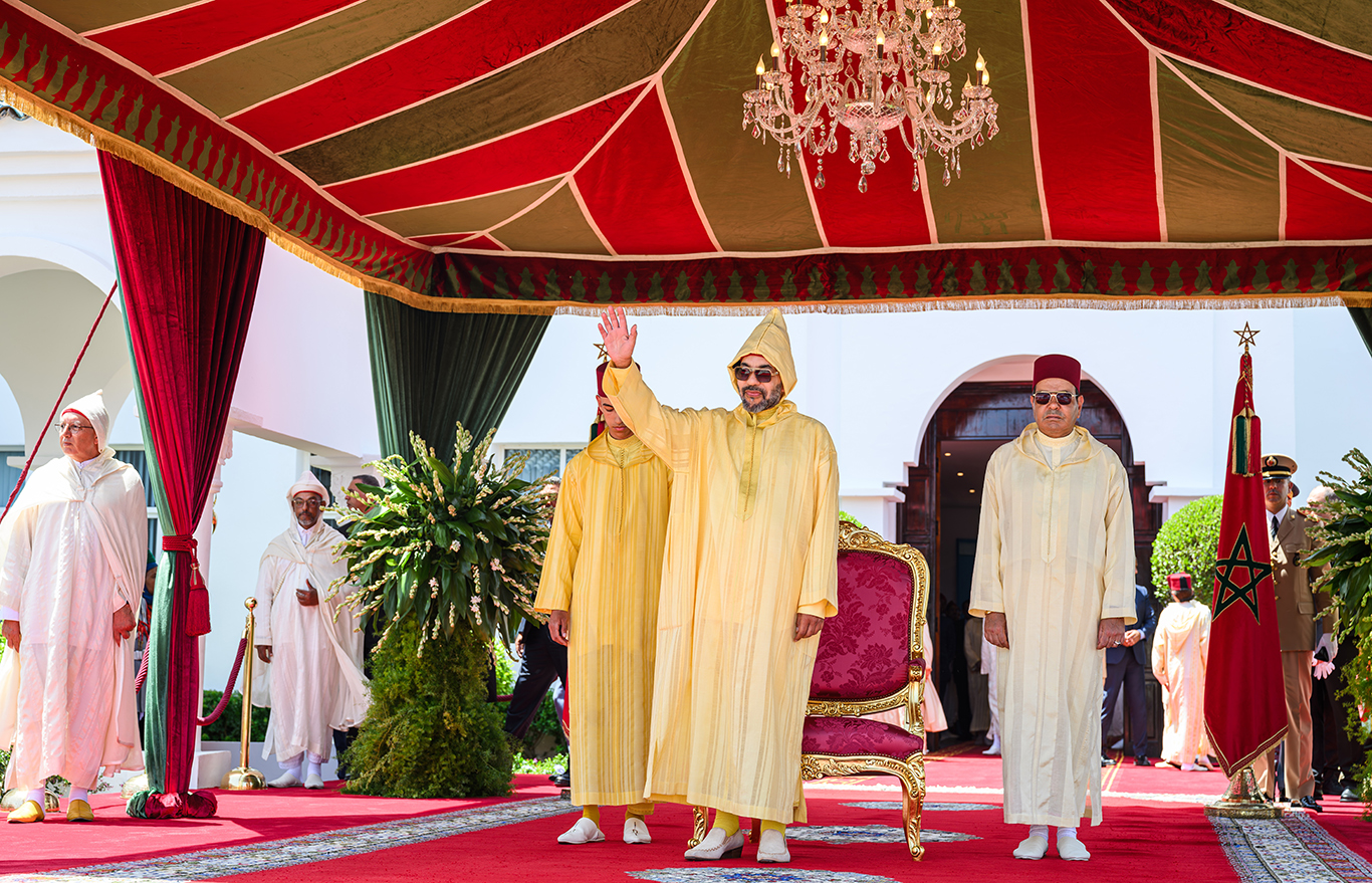 الملك محمد السادس يترأس بالمضيق حفل استقبال بمناسبة عيد العرش المجيد 1 SM le Roi Mohammed VI 3