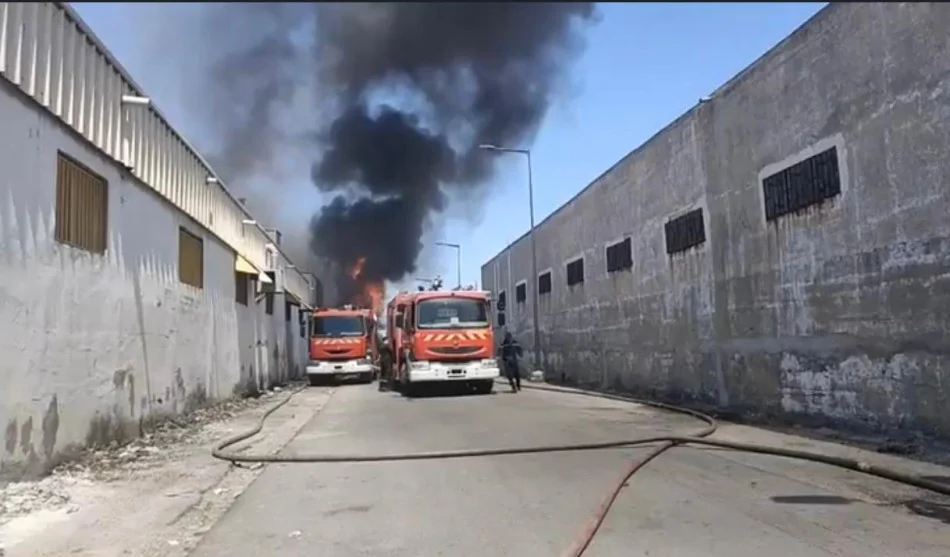 طنجة.. إصابة سبعة أشخاص بحالات اختناق إثر انفجار حاوية صهريجية 1 accident