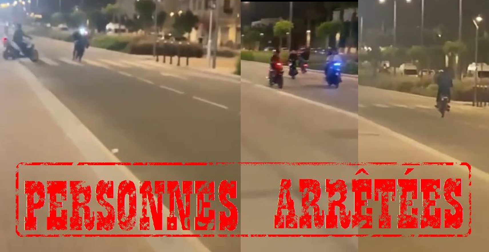 أمن أكادير يوقف 4 أشخاص لتورطهم في تعريض أمن المواطنين للخطر بسياقة دراجات نارية بطريقة استعراضية خطيرة 1 أكادير