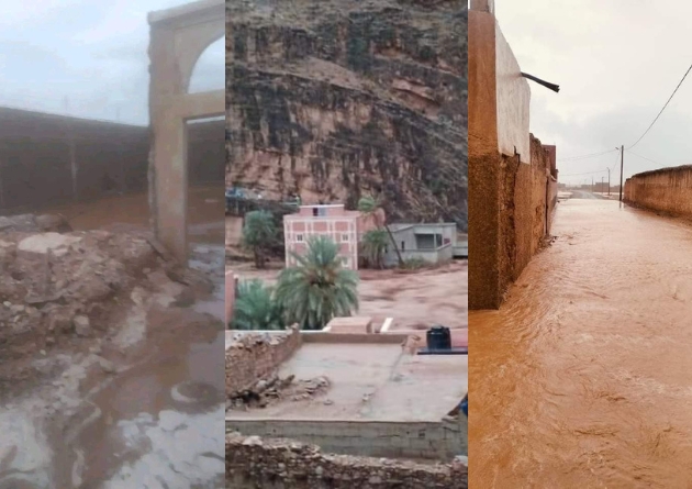 السلطات المحلية لطاطا تعلن مصرع 4 أشخاص فيما لازال 14 آخرون في عداد المفقودين إثر السيول الجارفة 1 طاطا