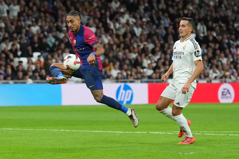 برشلونة يحسم مباراة الكلاسيكو بفوزه على ريال مدريد برباعية 1 برشلونة