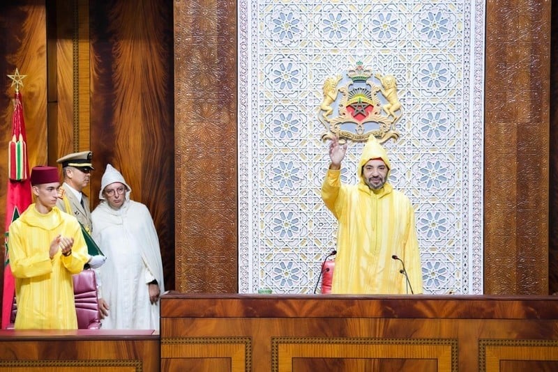 الملك محمد السادس يدعو البرلمان والأحزاب إلى تحرك فعال لكسب المزيد من الاعتراف بمغربية الصحراء وتوسيع الدعم لمبادرة الحكم الذاتي 1 Roi Mohamed VI