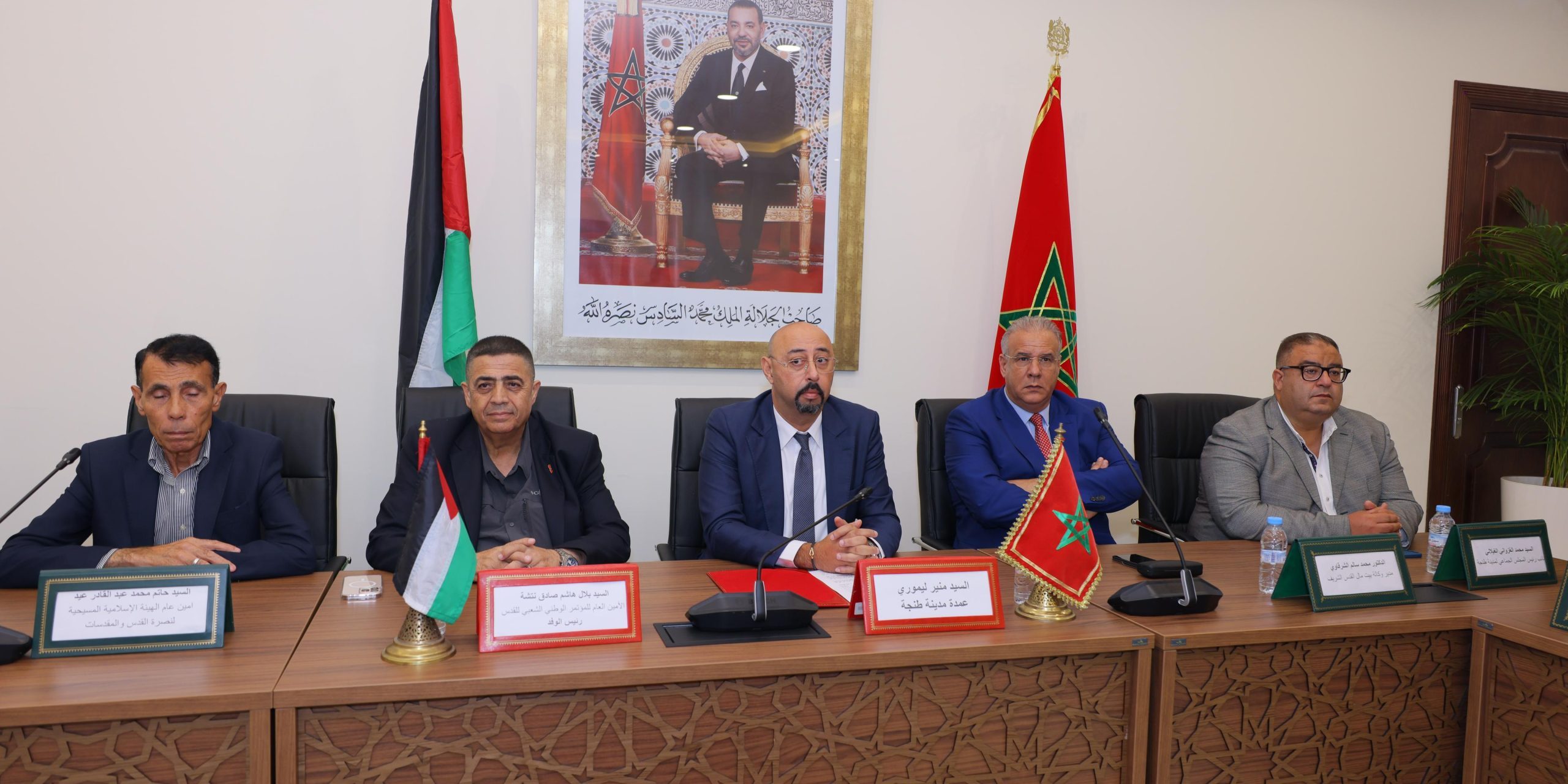 الرباط.. وفد فلسطيني يشيد بدور المغرب في نصرة القضية الفلسطينية ودعم صمود المقدسيين 1 delegation palestinienne