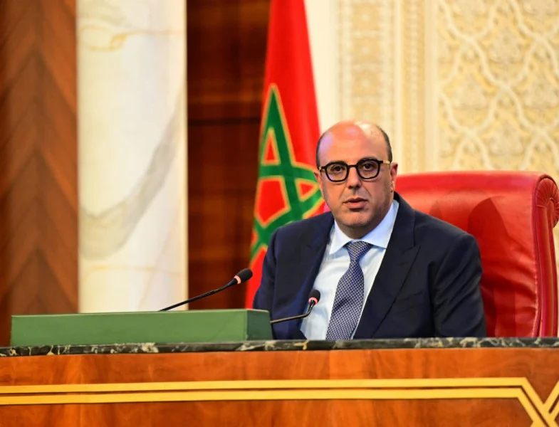الملك محمد السادس يهنئ محمد ولد الرشيد بمناسبة انتخابه رئيسا لمجلس المستشارين خلال النصف الثاني من ولايته التشريعية الحالية 1 محمد ولد الرشيد 1