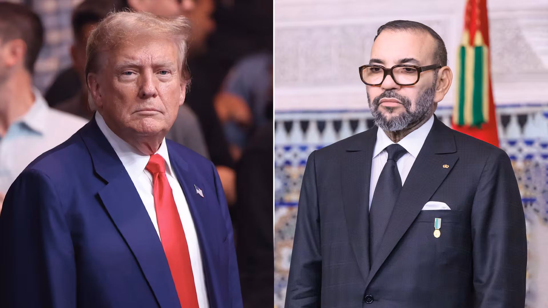 محمد السادس دونالد ترامب