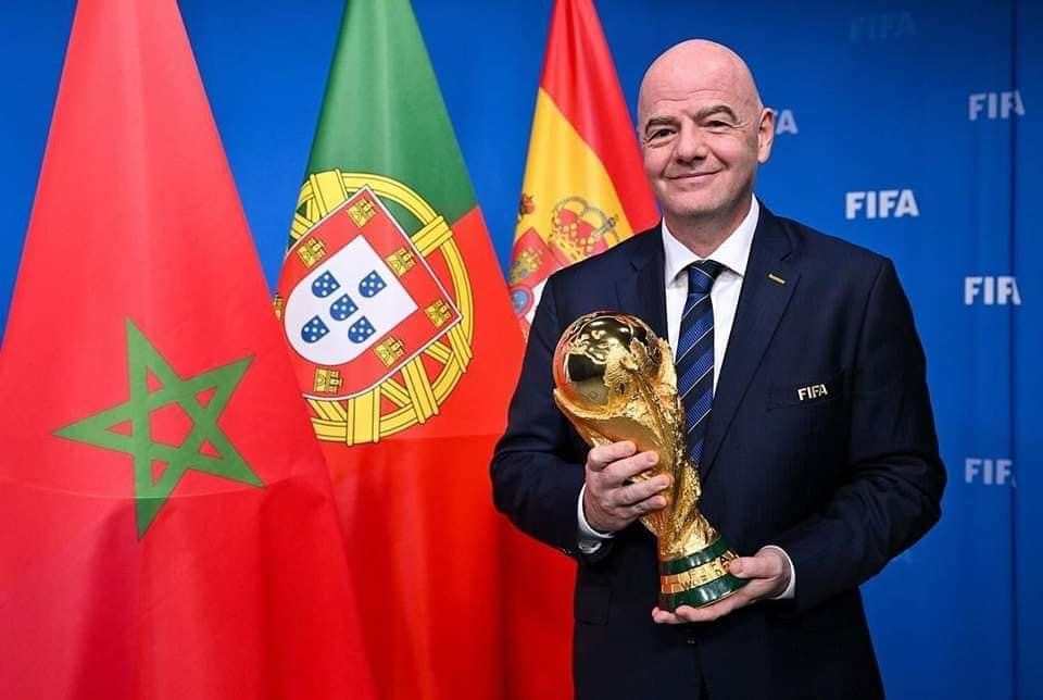 في جمعية عمومية استثنائية.. "الفيفا" سيعلن رسميا استضافة المغرب وإسبانيا والبرتغال لمونديال 2030 1 الفيفا