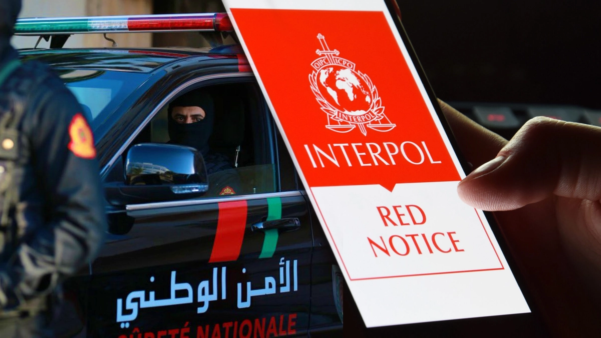 توقيف هولندي بالدار البيضاء بموجب أمر دولي بإلقاء القبض للاشتباه في تورطه في الاتجار غير المشروع في الأسلحة 1 Algerien Red Notice DGSN