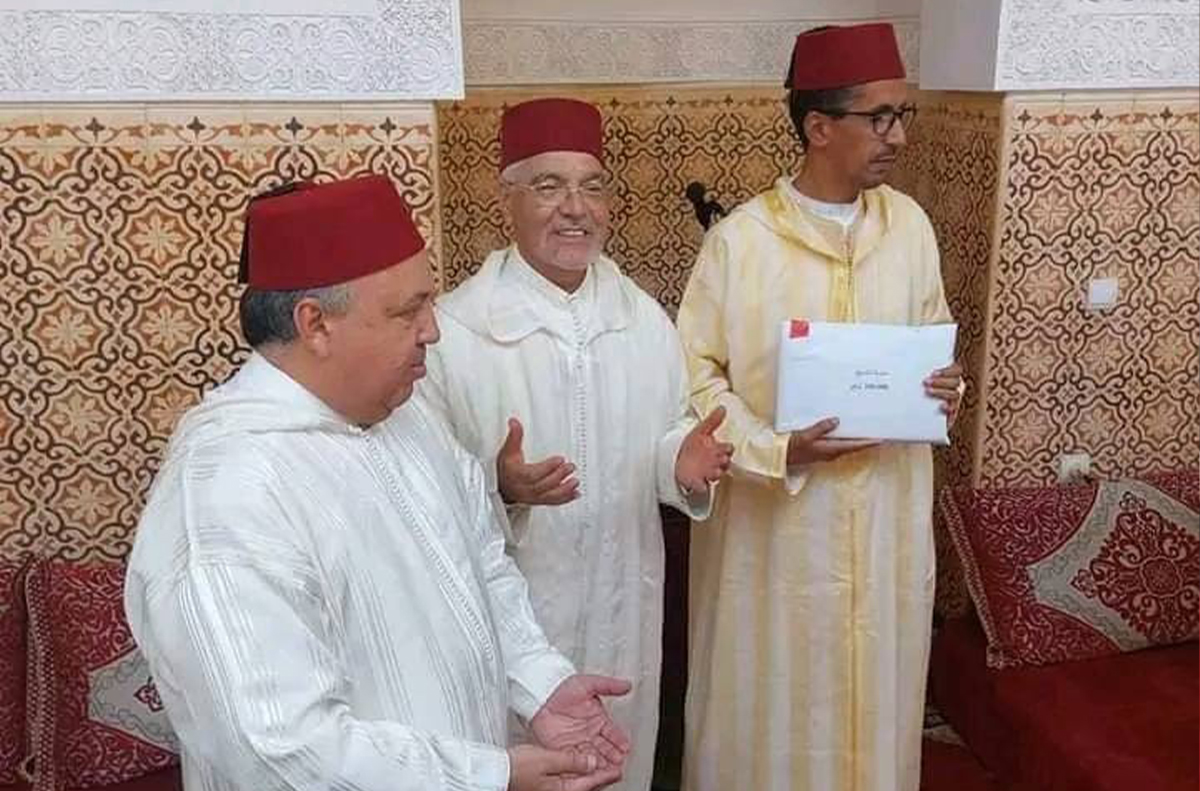 شرفاء ومريدي الزاوية الرجراجية بالصويرة يتسلمون هبة ملكية 1 Essaouira 1