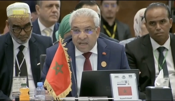 محمد الصباري يُحبط مساعي نظام الكابرانات لنقل مقر الاتحاد البرلماني العربي من دمشق إلى العاصمة الجزائر (فيديو) 1 IMG 6309 600x345 1