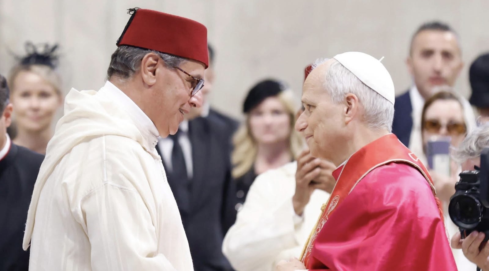 عزيز أخنوش يمثل أمير المؤمنين الملك محمد السادس في حفل التنصيب الرسمي للبابا ليو الرابع عشر 1 akhnnouch