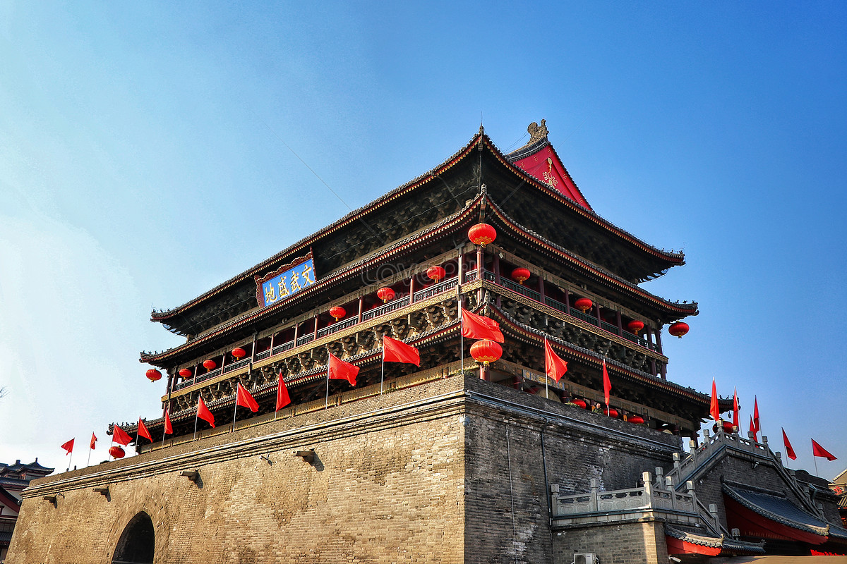 بالفيديو.. لحظة انهيار برج الطبل التاريخي في الصين 1 chute chateau chinois