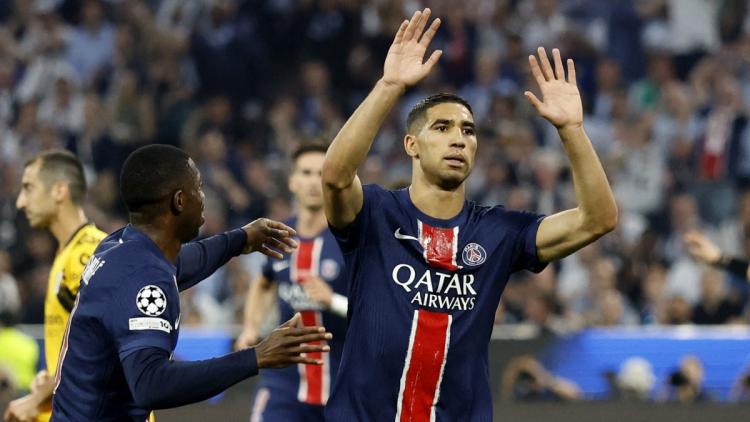 باريس سان جيرمان يتوج بلقب دوري أبطال أوروبا بعد فوزه في النهائي على إنتر ميلان (5-0) 1 باريس سان جيرمان