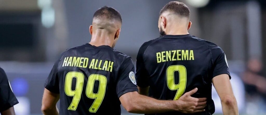 عبد الرزاق حمد الله يكشف خلافه مع كريم بنزيمة في نادي الاتحاد حول القميص رقم 9 2 عبد الرزاق حمد الله