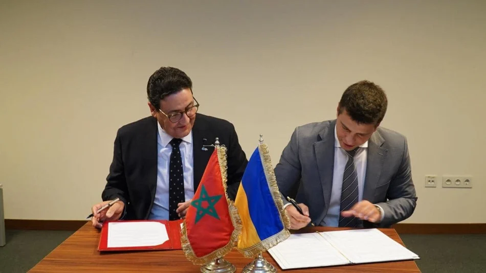 إسطنبول.. المغرب وأوكرانيا يوقعان اتفاقا يتعلق بالنقل الدولي عبر الطرق 1 Maroc Ukraine