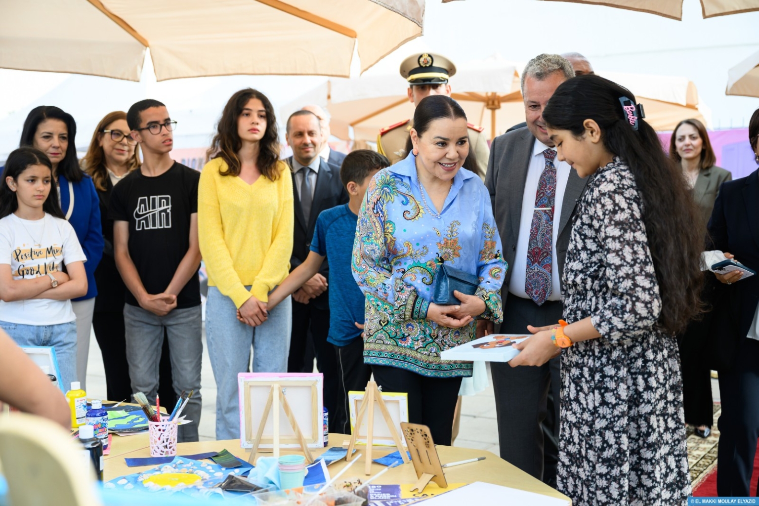 صاحبة السمو الملكي الأميرة للا أسماء تترأس حفل نهاية السنة الدراسية 2024-2025 لمؤسسة للا أسماء 1 lala asmaa