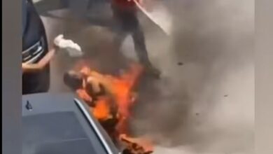 شاب النار طنجة