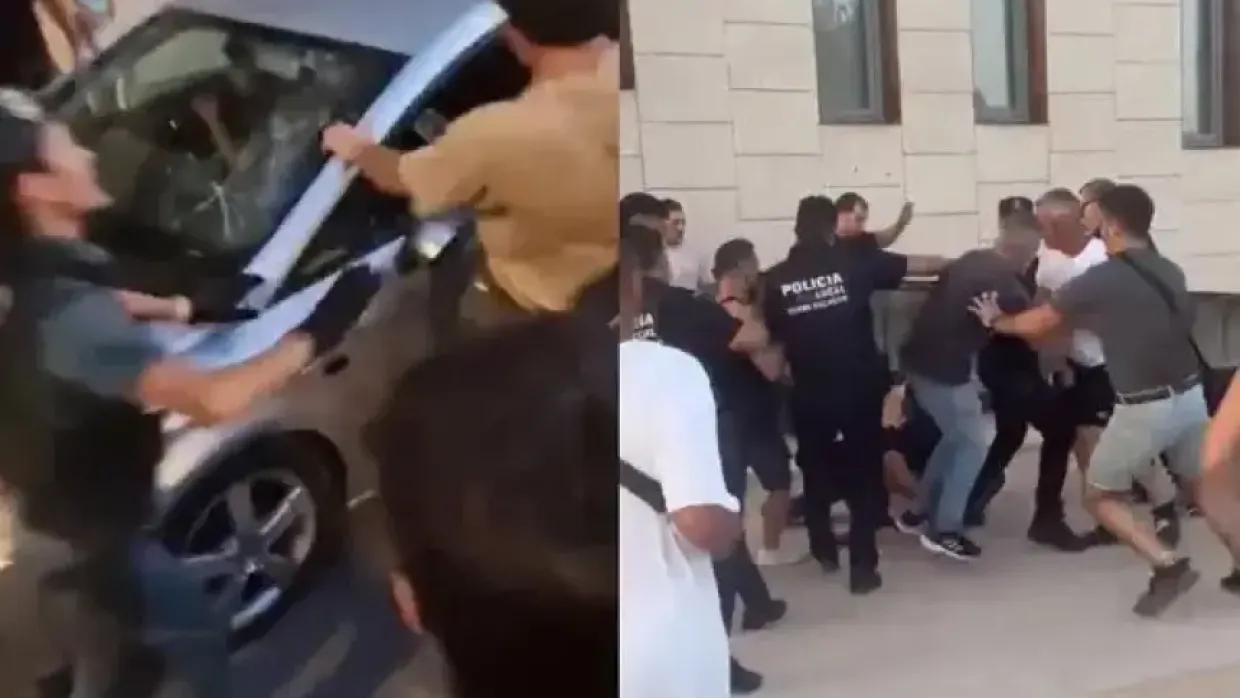 اعتداء على مسن إسباني يتسبب في اندلاع مواجهات عنيفة بين إسبان ومغاربة في مورسيا 1 Murcia