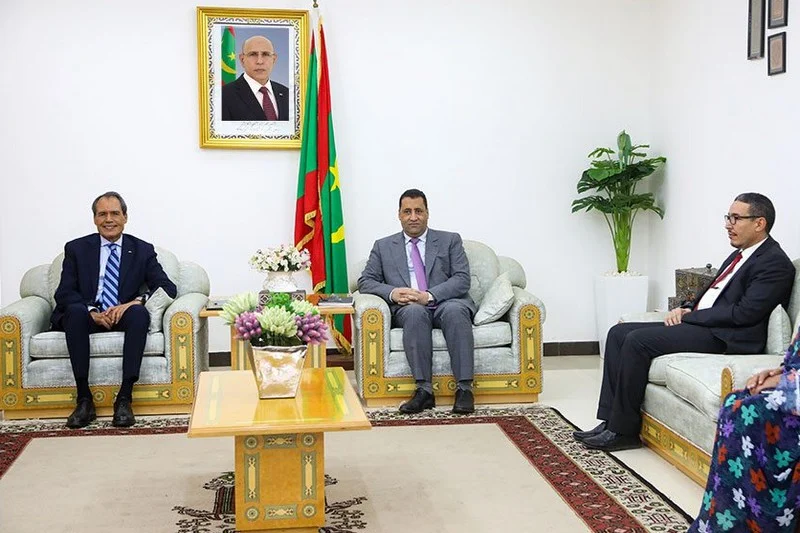 تعزيز التعاون يجمع المغرب و موريتانيا 1 mauritanie maroc hamid chabar
