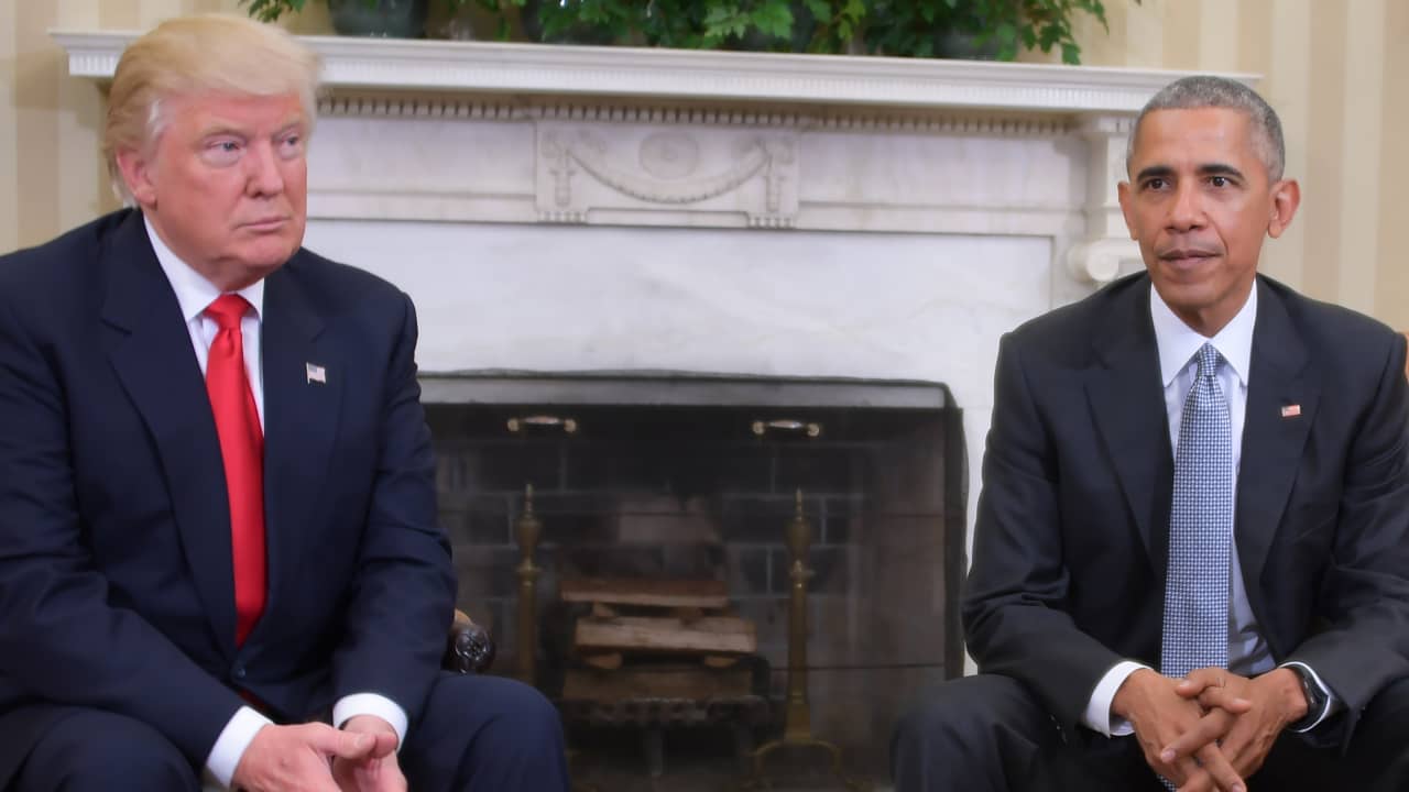 ترامب يتهم أوباما بالخيانة ويدعو إلى محاكمته 1 trump obama