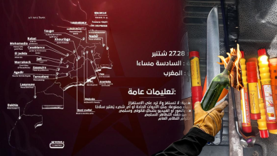 احتجاجات 27 و 28 شتبر