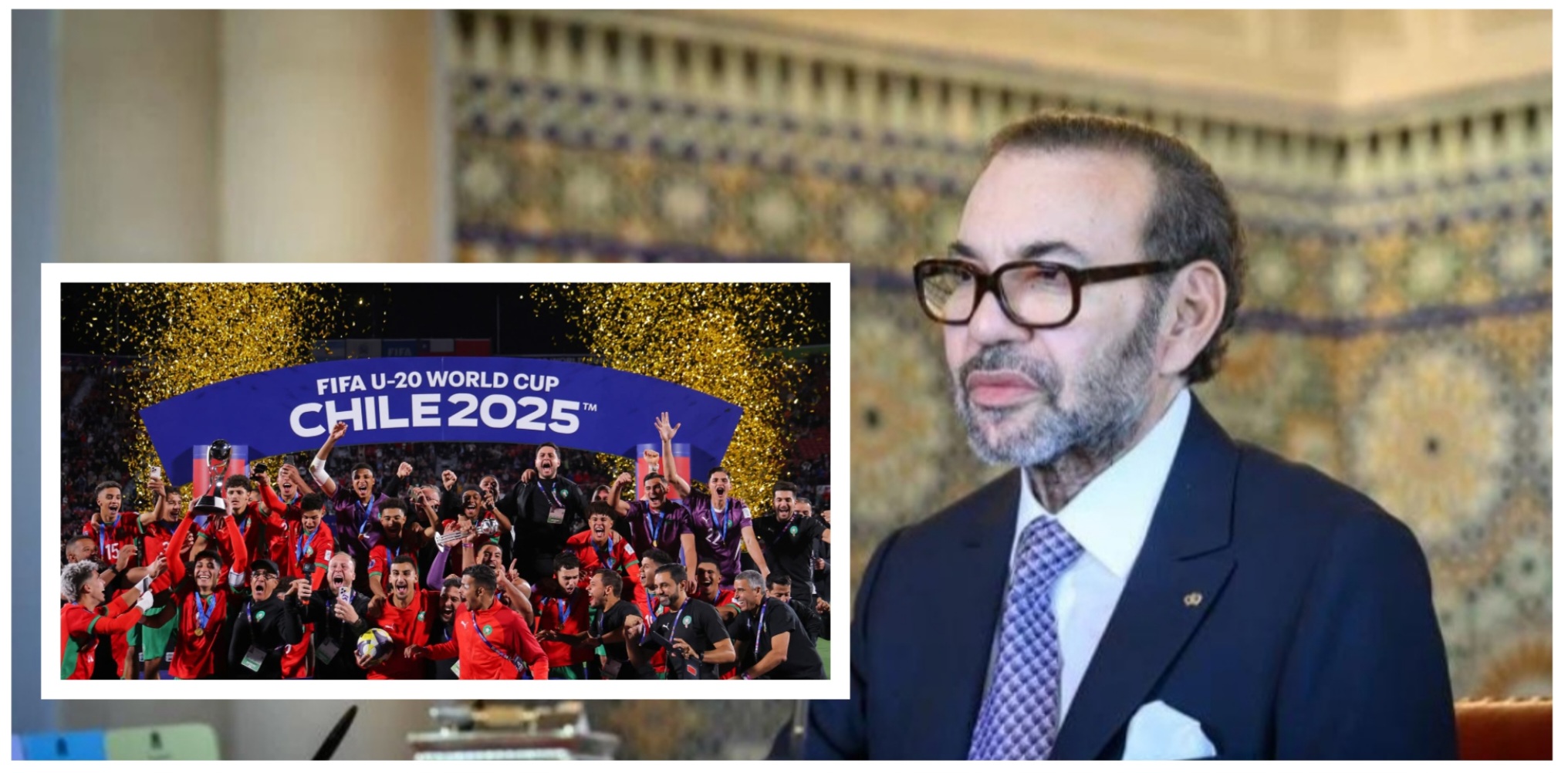 الملك محمد السادس تتويج الأشبال