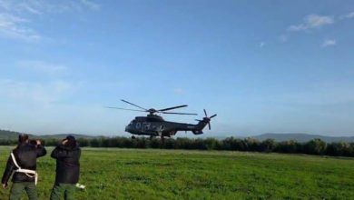 وزان مروحية الدرك