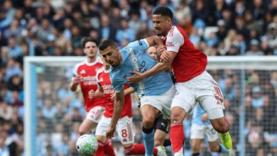 مانشستر سيتي أرسنال