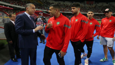 عبد اللطيف حموشي المنتخب المغربي