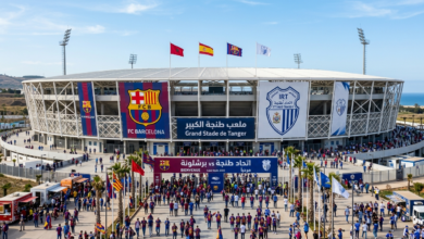برشلونة اتحاد طنجة