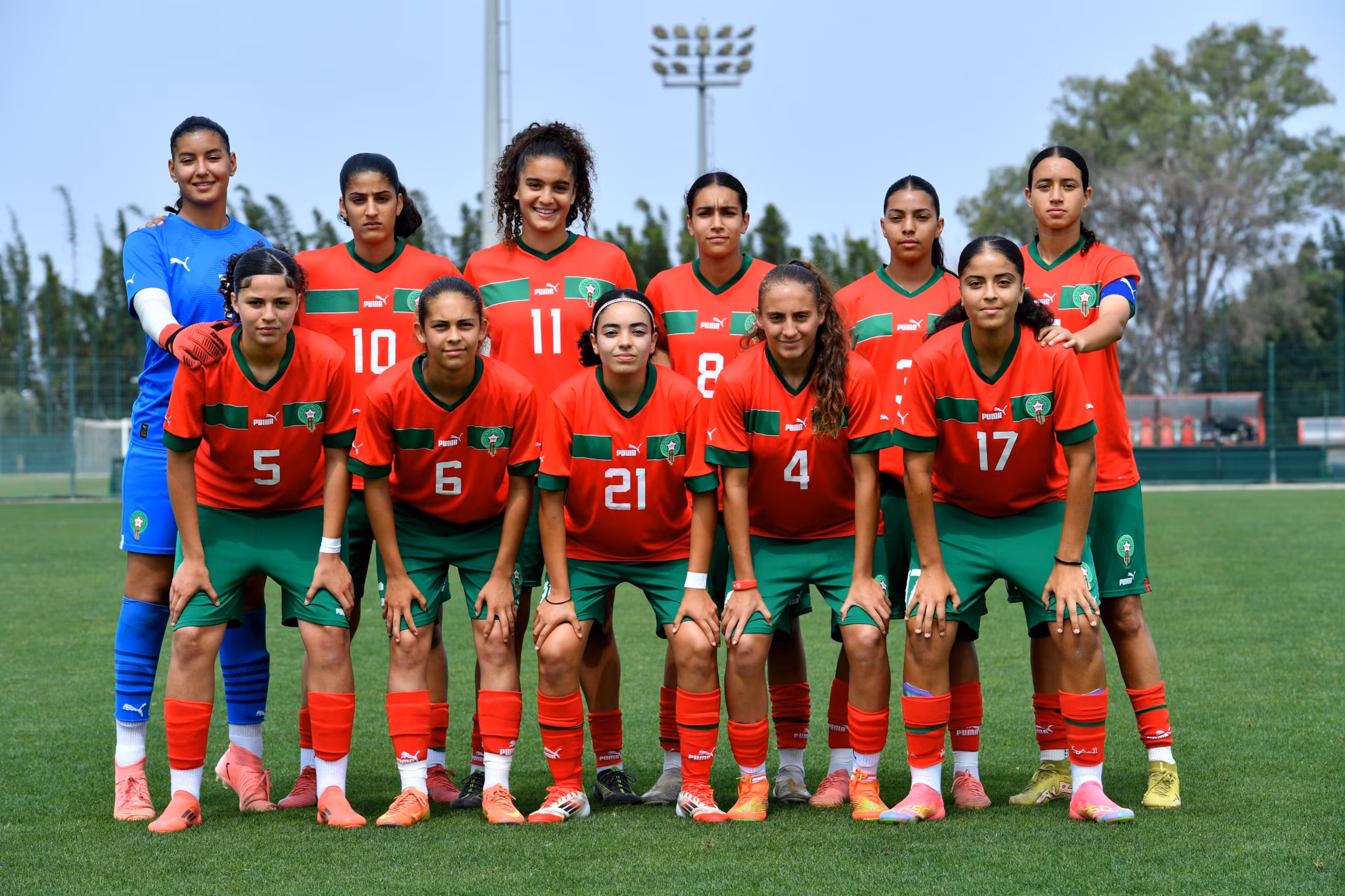 المنتخب النسوي لأقل من 17 سنة